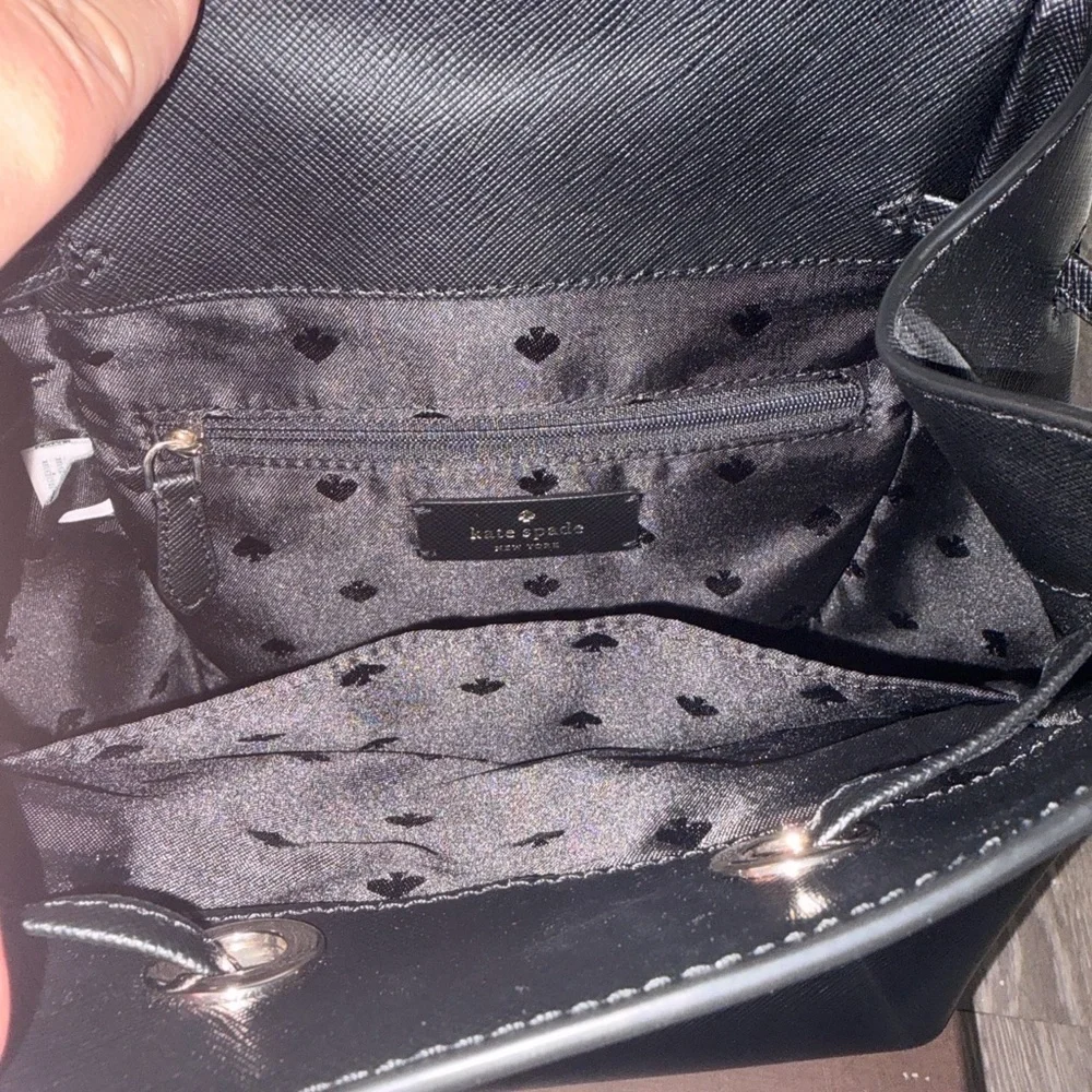 Kate Spade Midnight Black Backpack